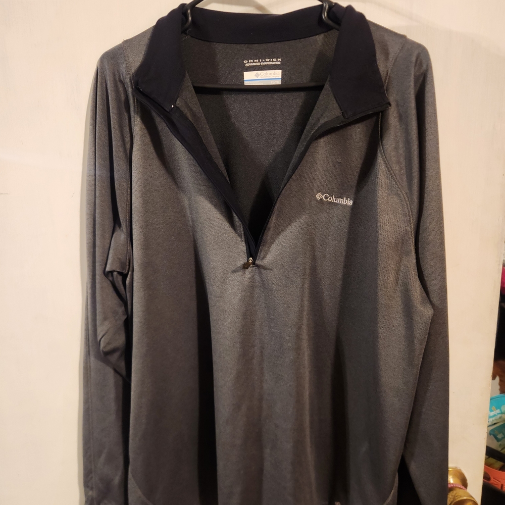 Columbia Gray Long Sleeve Pullover